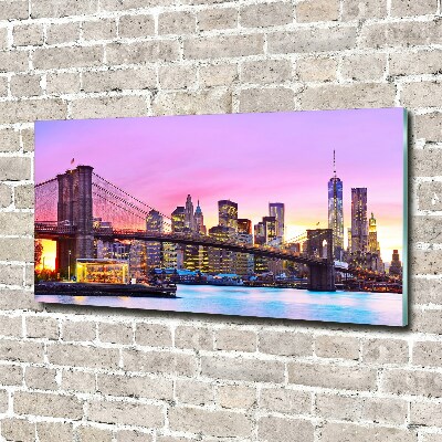 Plexiglas foto Manhattan, New York
