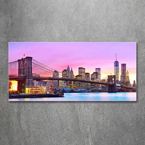 Plexiglas foto Manhattan, New York