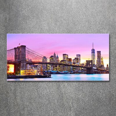 Plexiglas foto Manhattan, New York