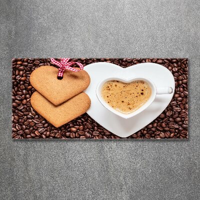 Foto in plexiglas Koffie en peperkoek