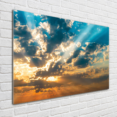 Schilderij op acrylglas Zonsondergang