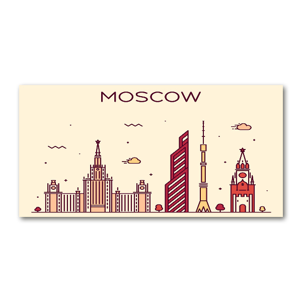 Foto plexiglas Moskouse gebouwen
