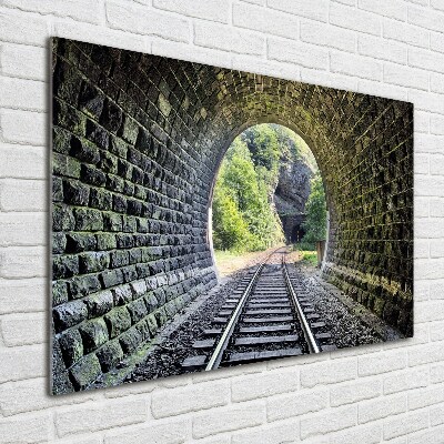 Plexiglas schilderij Spoorwegtunnel