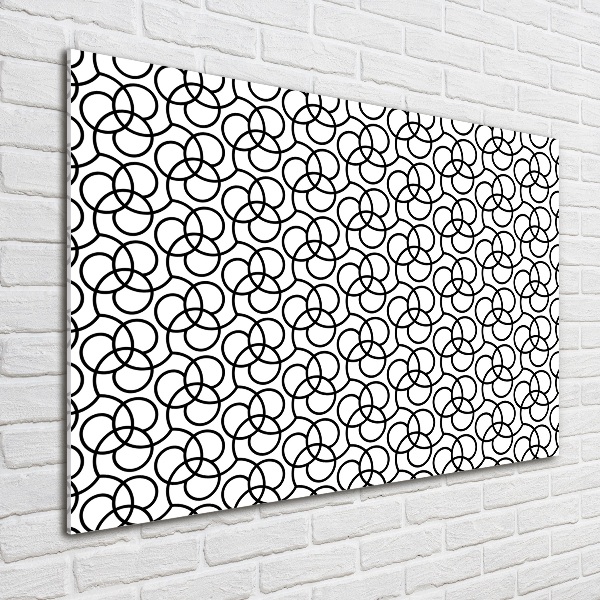 Foto obraz szkło akryl Geometryczne tło