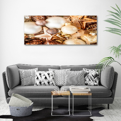 Foto in plexiglas Kerstballen