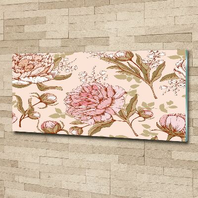 Plexiglas foto Pioenrozen