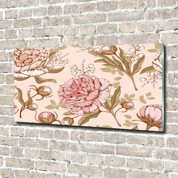 Plexiglas foto Pioenrozen