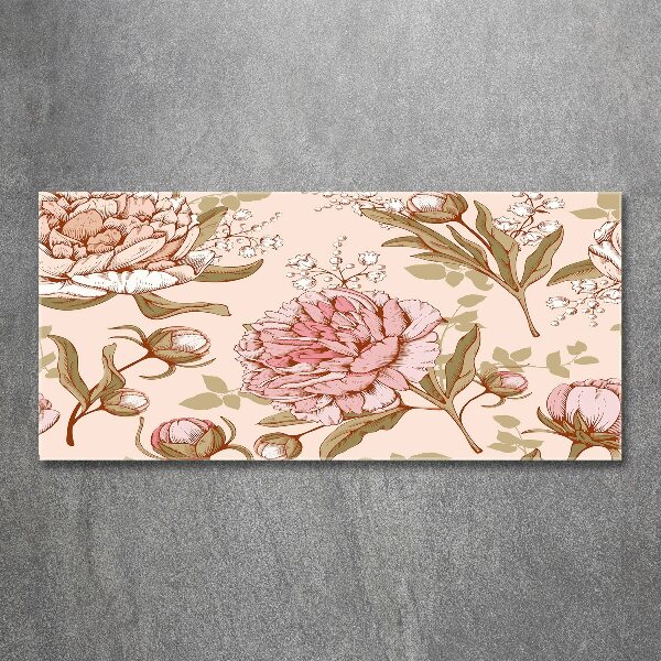 Plexiglas foto Pioenrozen