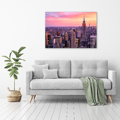 Schilderij op acrylglas New York West