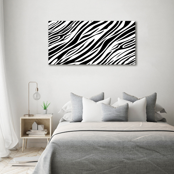 Foto in plexiglas Zebra-achtergrond