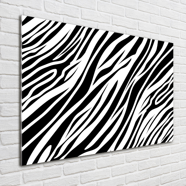 Foto in plexiglas Zebra-achtergrond