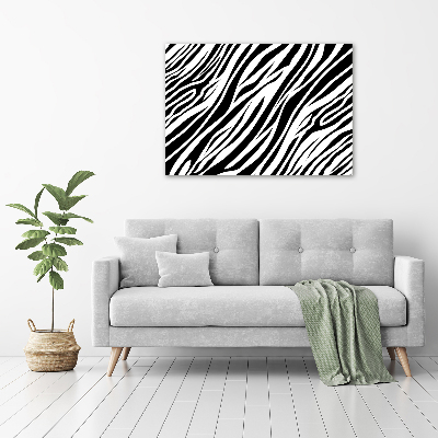 Foto in plexiglas Zebra-achtergrond