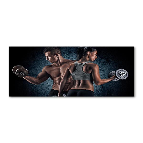 Foto obraz szkło akryl Budowa mięśni