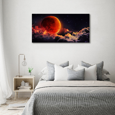 Schilderij op acrylglas Maansverduistering