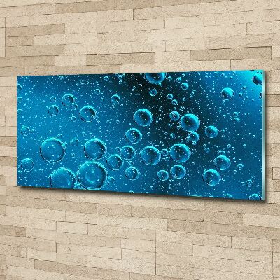 Plexiglas schilderij Bellen onder water