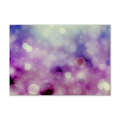 Foto plexiglas Paarse wielen