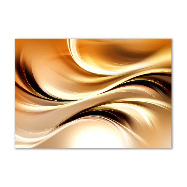 Plexiglas schilderij Abstracte golven