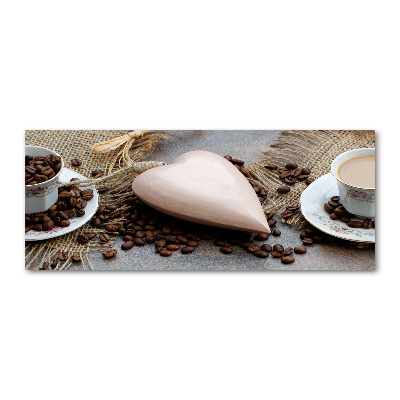 Schilderij op acrylglas Koffie met melk