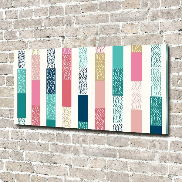 Plexiglas schilderij Kleurrijke strepen