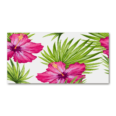Foto plexiglas Hawaiiaanse bloemen