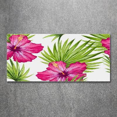 Foto plexiglas Hawaiiaanse bloemen