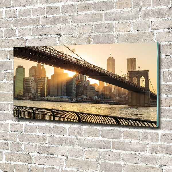 Plexiglas foto Brooklynbrug