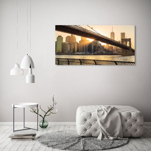 Plexiglas foto Brooklynbrug