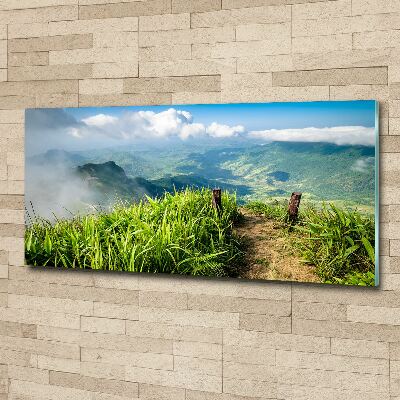 Plexiglas schilderij Pad naar de top