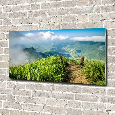 Plexiglas schilderij Pad naar de top