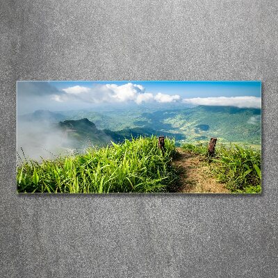 Plexiglas schilderij Pad naar de top