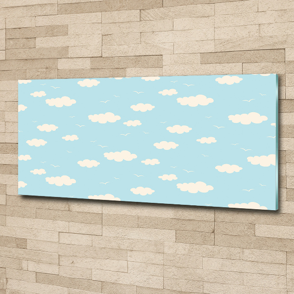 Schilderij op acrylglas Wolken