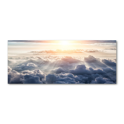 Foto obraz akryl Chmury z lotu ptaka