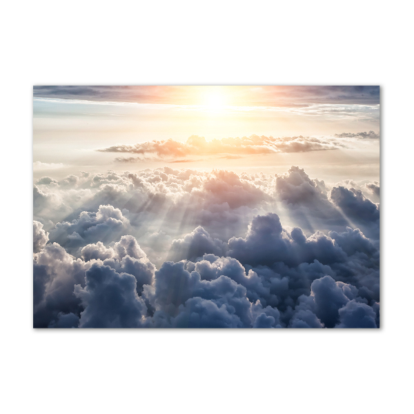 Foto plexiglas Wolken vanuit vogelperspectief