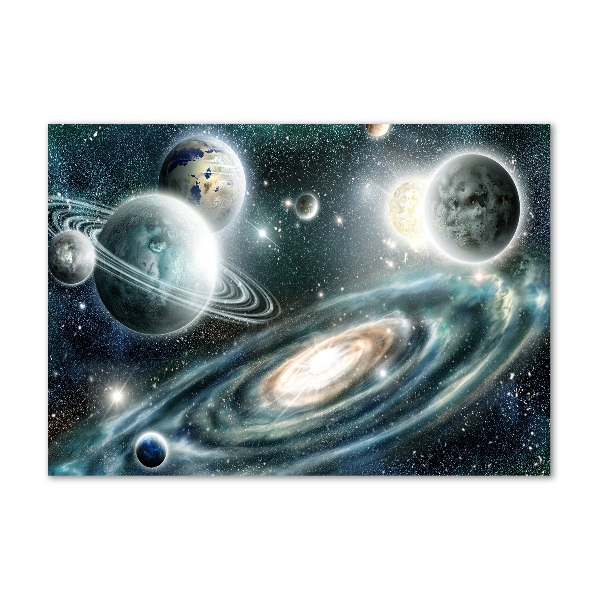 Schilderij op acrylglas Zonnestelsel