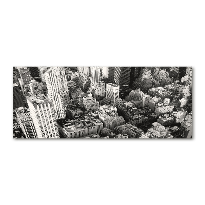 Foto in plexiglas New York vanuit vogelperspectief