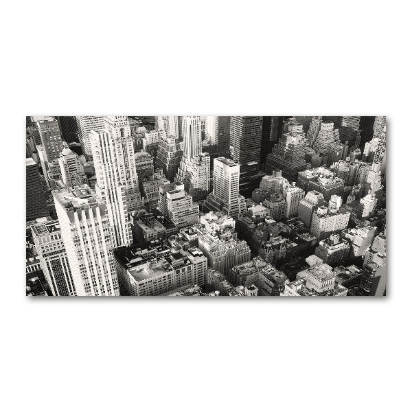 Foto in plexiglas New York vanuit vogelperspectief