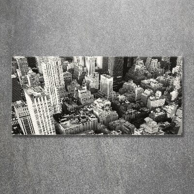 Foto in plexiglas New York vanuit vogelperspectief