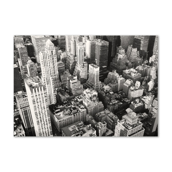 Foto in plexiglas New York vanuit vogelperspectief
