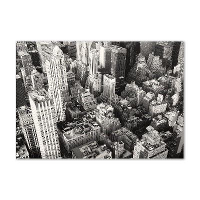 Foto in plexiglas New York vanuit vogelperspectief