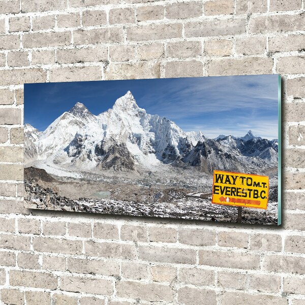 Foto plexiglas Mount Everest