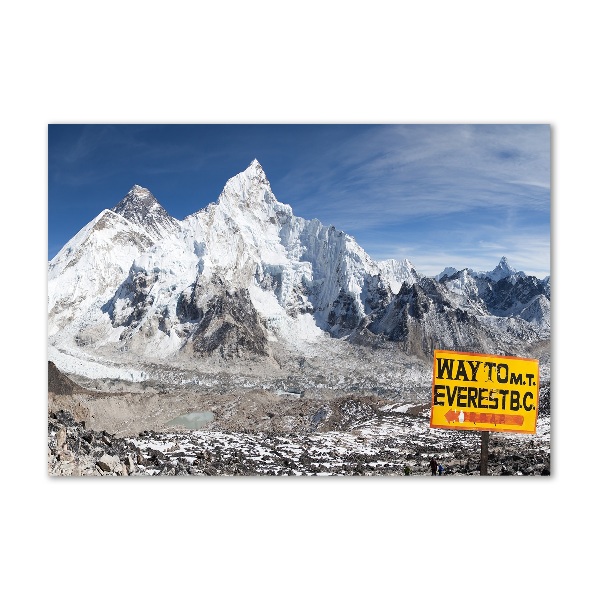 Foto plexiglas Mount Everest