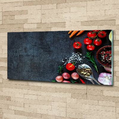 Foto obraz na ścianę akryl Składniki