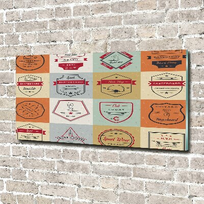 Foto plexiglas Skateboardborden