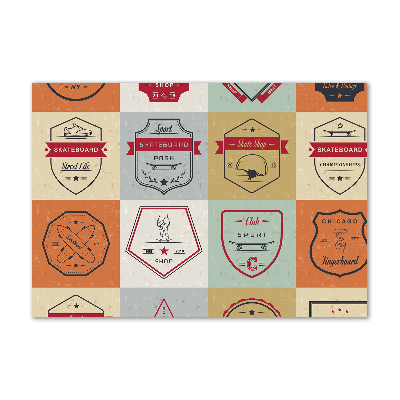 Foto plexiglas Skateboardborden