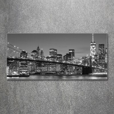 Foto op plexiglas Manhattan 's nachts