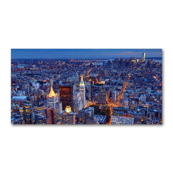 Foto in plexiglas Manhattan 's nachts