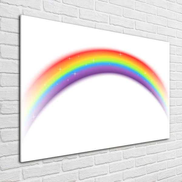 Plexiglas schilderij Regenboog