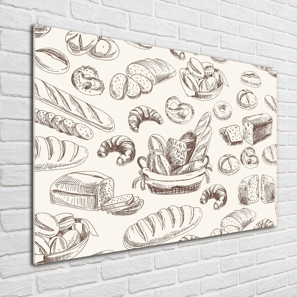 Schilderij op acrylglas Brood