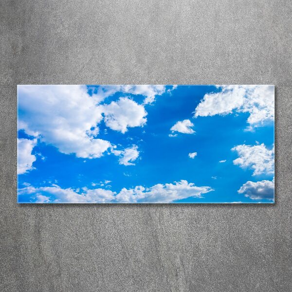 Foto in plexiglas Wolken aan de hemel
