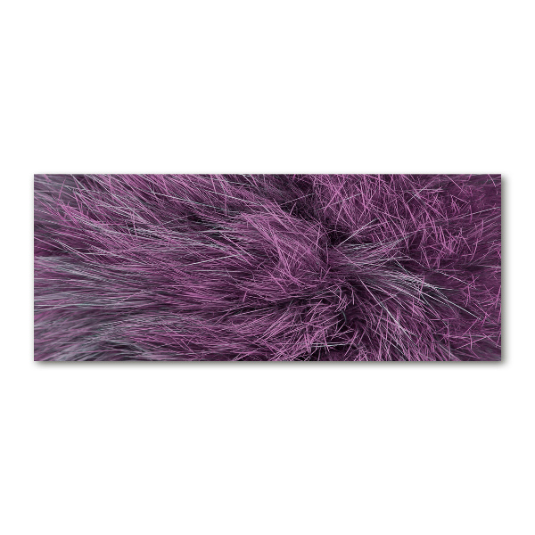 Foto op plexiglas Roze bont